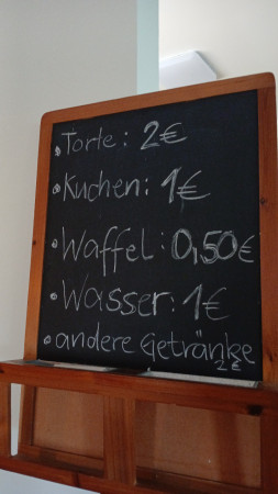 Das erste Dorfcafé im Dorfhaus :)